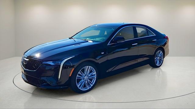 new 2025 Cadillac CT4 car, priced at $46,515