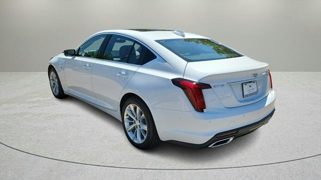 new 2025 Cadillac CT5 car, priced at $48,190