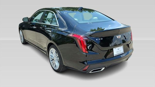 new 2025 Cadillac CT4 car, priced at $44,815