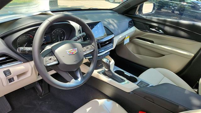 new 2025 Cadillac CT4 car, priced at $44,815