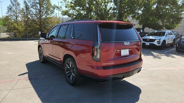 new 2024 Cadillac Escalade car, priced at $118,740