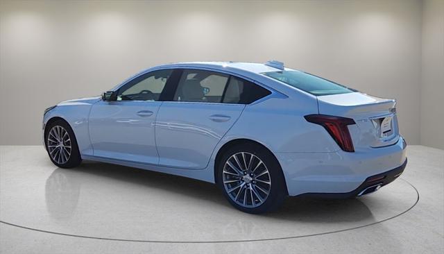 new 2025 Cadillac CT5 car, priced at $54,210