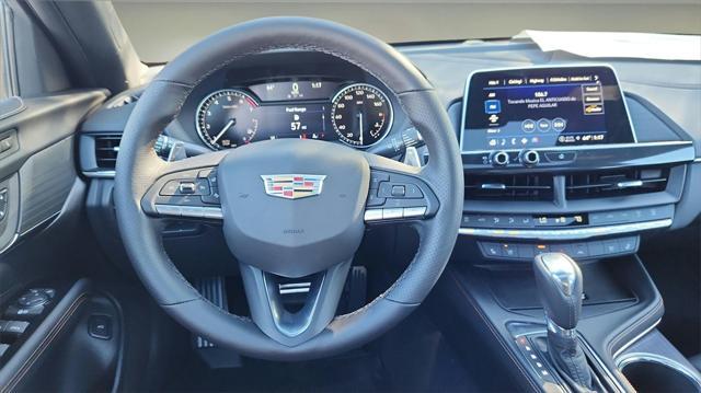 new 2025 Cadillac CT4 car, priced at $46,150