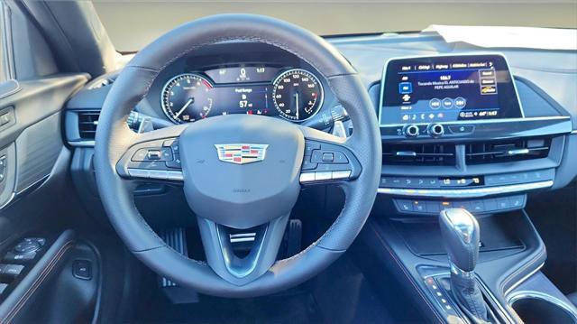 new 2025 Cadillac CT4 car, priced at $46,150