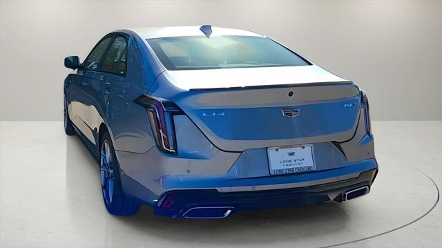 new 2025 Cadillac CT4 car, priced at $46,150