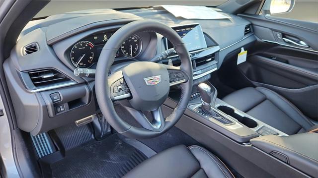 new 2025 Cadillac CT4 car, priced at $46,150