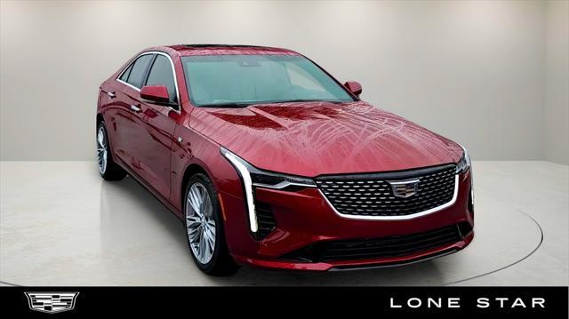 new 2025 Cadillac CT4 car, priced at $46,040