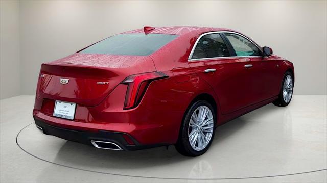 new 2025 Cadillac CT4 car, priced at $46,040