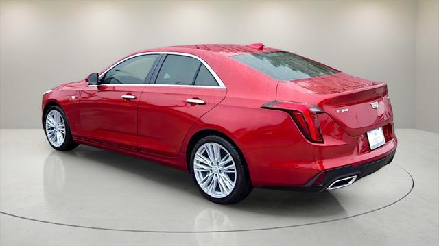 new 2025 Cadillac CT4 car, priced at $46,040