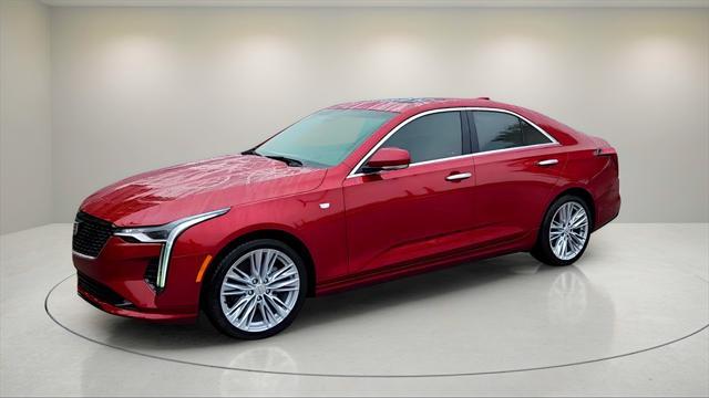 new 2025 Cadillac CT4 car, priced at $46,040