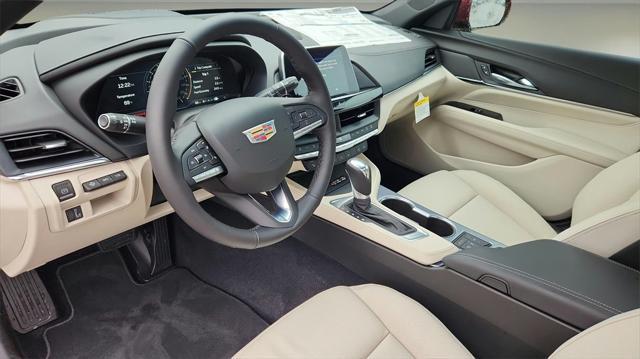 new 2025 Cadillac CT4 car, priced at $46,040