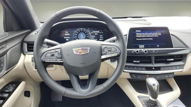 new 2025 Cadillac CT4 car, priced at $46,040