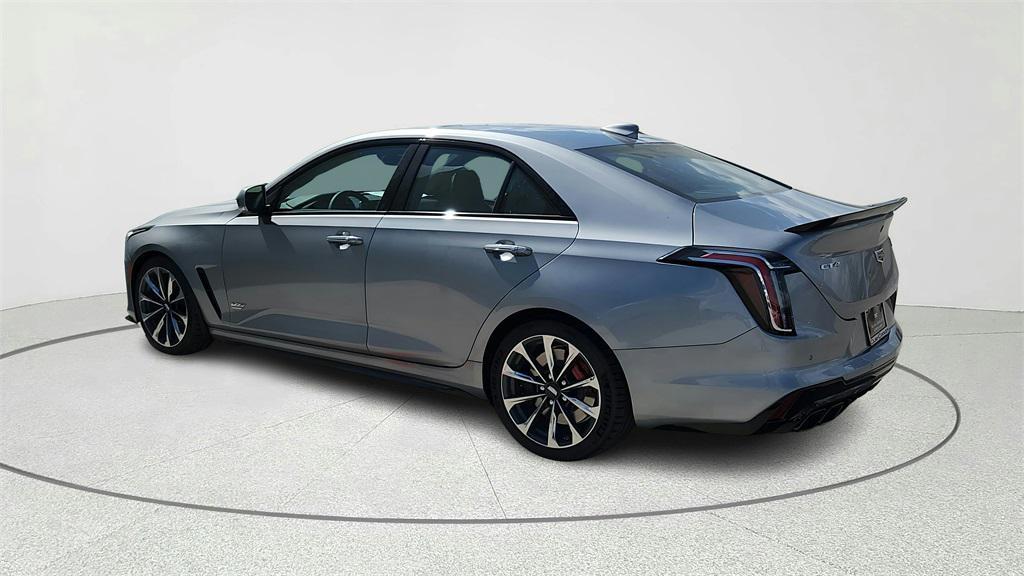 new 2026 Cadillac CT4-V car, priced at $77,379