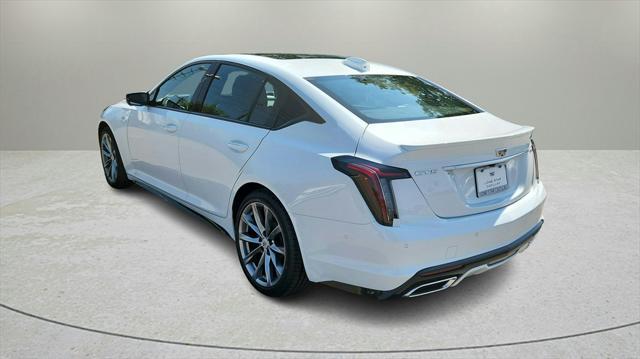 new 2025 Cadillac CT5 car, priced at $55,160