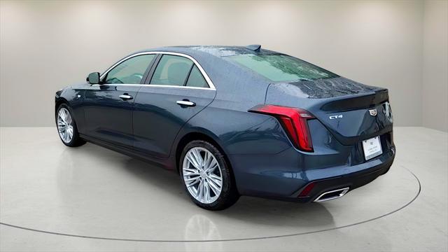 new 2025 Cadillac CT4 car, priced at $43,840