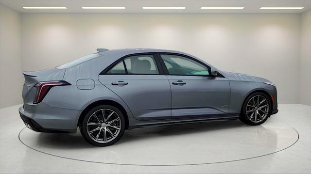 new 2025 Cadillac CT4-V car, priced at $56,545