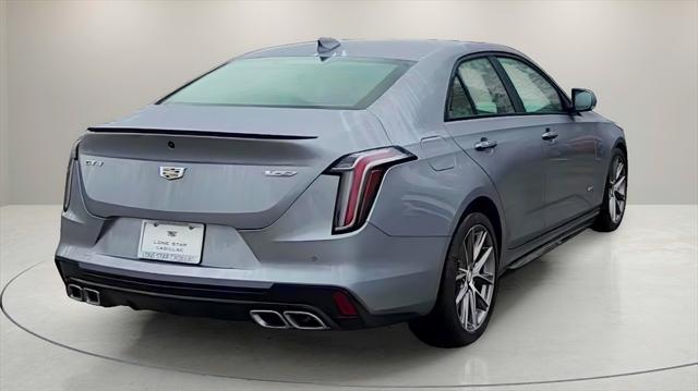 new 2025 Cadillac CT4-V car, priced at $56,545