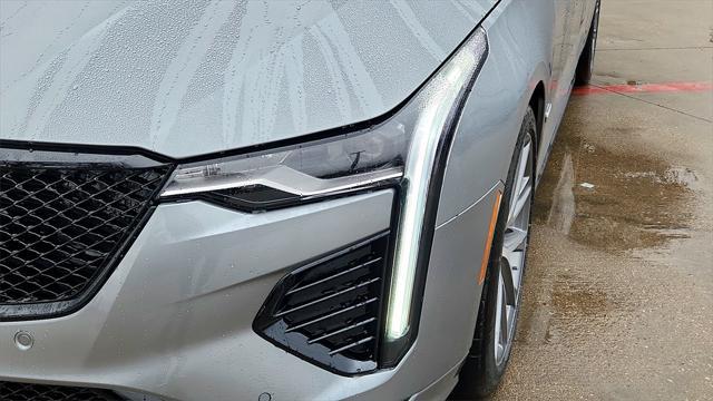 new 2025 Cadillac CT4-V car, priced at $56,545