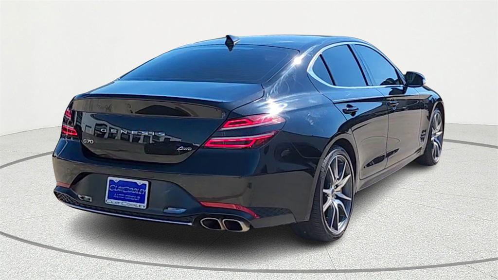 used 2023 Genesis G70 car, priced at $26,800