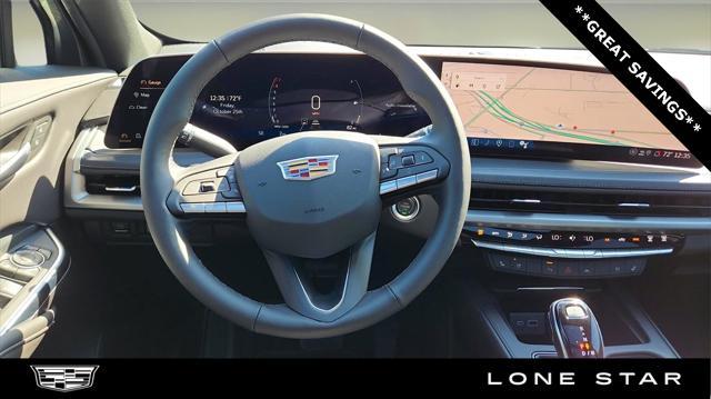 new 2025 Cadillac XT4 car, priced at $49,810
