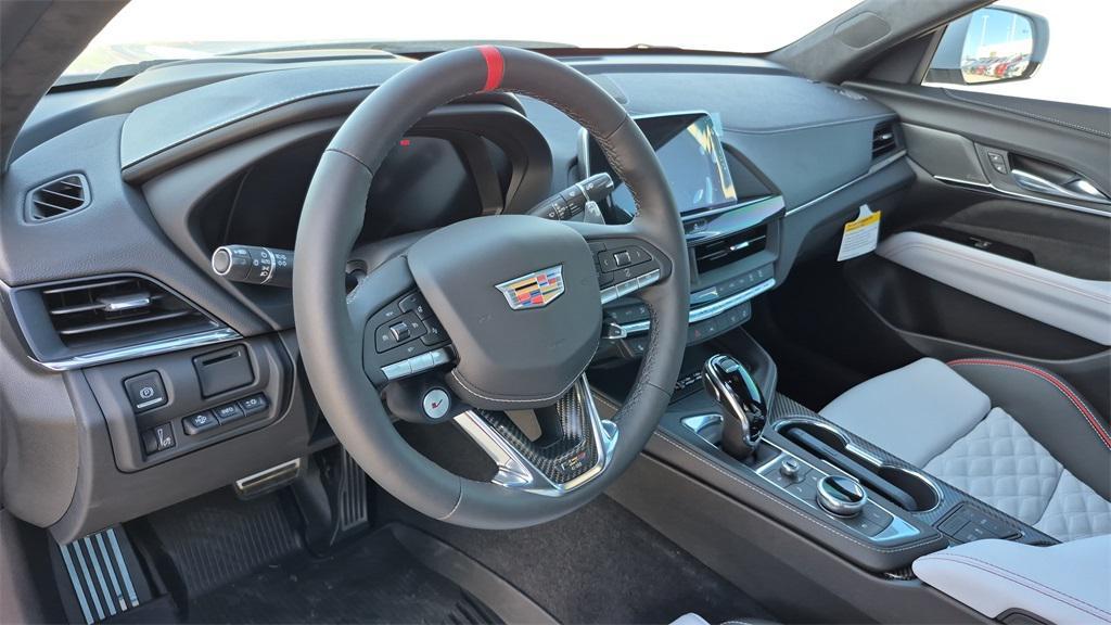 new 2026 Cadillac CT4-V car, priced at $76,754