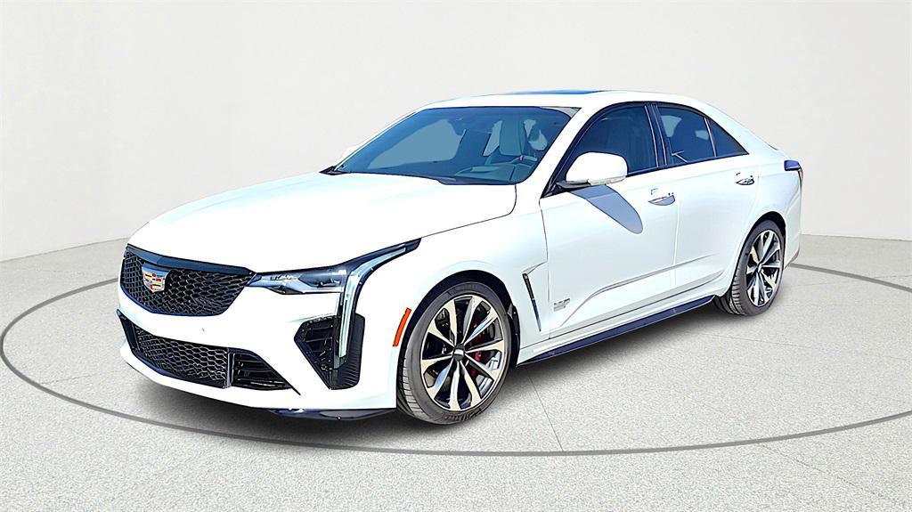 new 2026 Cadillac CT4-V car, priced at $76,754