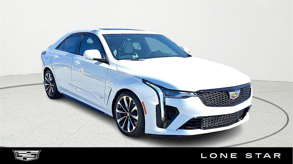 new 2026 Cadillac CT4-V car, priced at $76,754