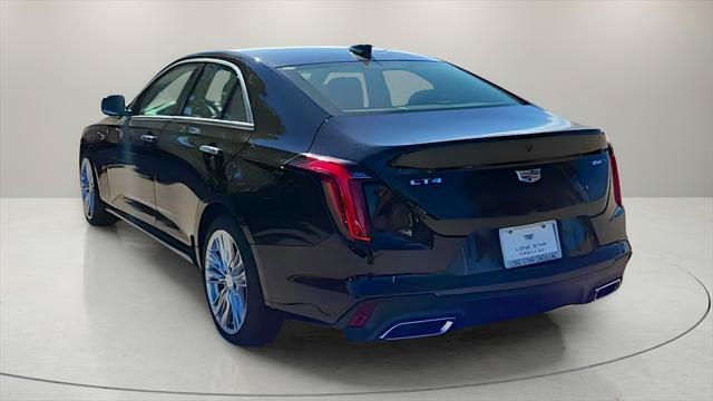 new 2025 Cadillac CT4 car, priced at $42,615