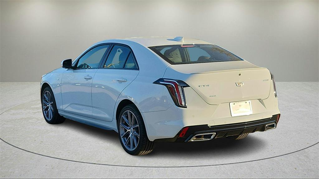 new 2025 Cadillac CT4 car, priced at $47,758