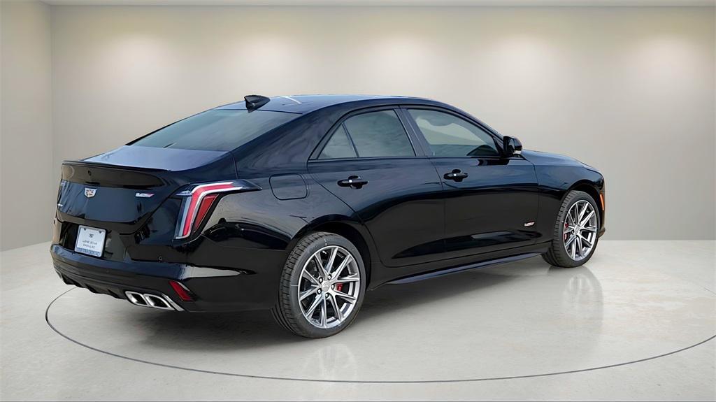 new 2025 Cadillac CT4-V car, priced at $56,099