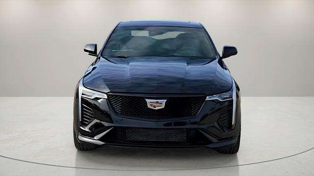 new 2025 Cadillac CT4-V car, priced at $56,099