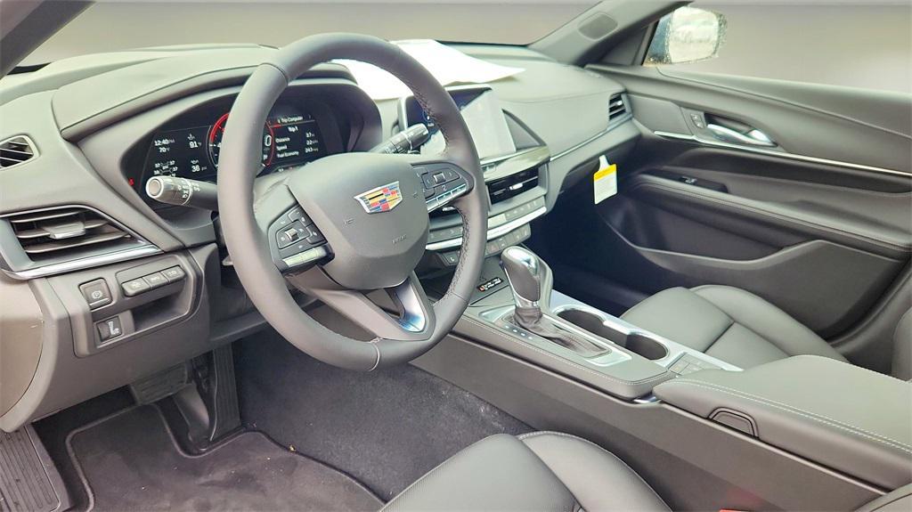 new 2025 Cadillac CT4 car, priced at $46,150