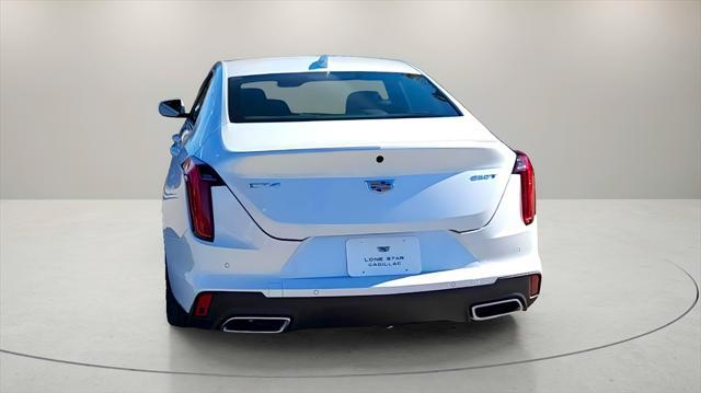 new 2025 Cadillac CT4 car, priced at $43,440