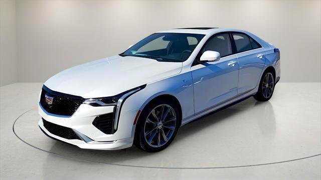 new 2025 Cadillac CT4 car, priced at $47,520