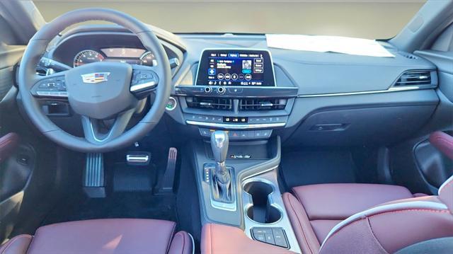 new 2025 Cadillac CT4 car, priced at $47,520