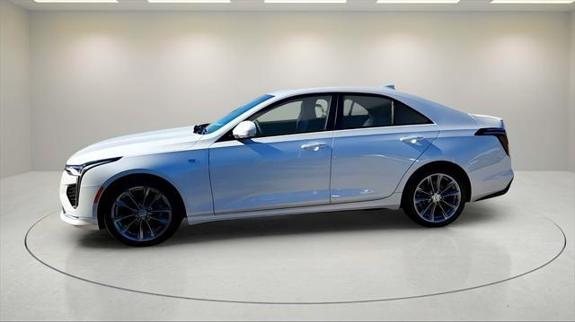 new 2025 Cadillac CT4 car, priced at $47,520