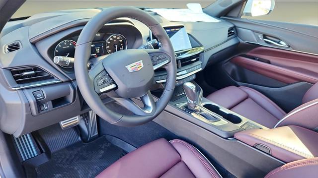 new 2025 Cadillac CT4 car, priced at $47,520