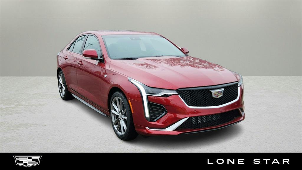 new 2025 Cadillac CT4 car, priced at $47,744