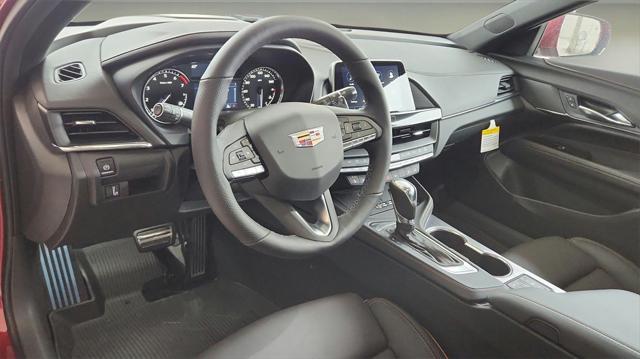 new 2025 Cadillac CT4 car, priced at $49,239
