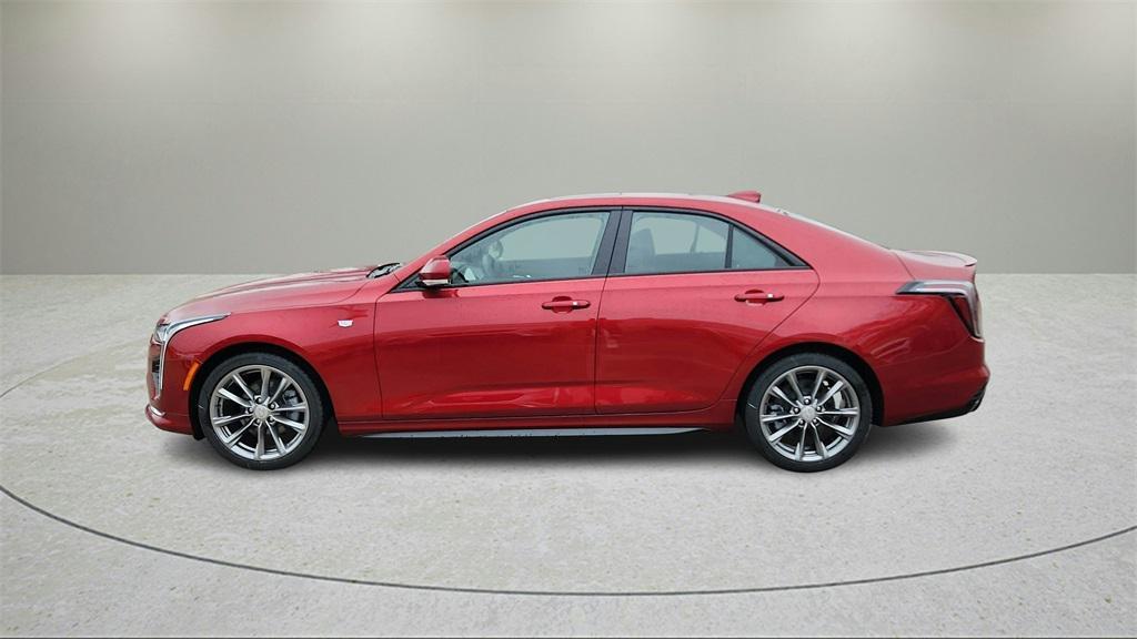 new 2025 Cadillac CT4 car, priced at $47,744