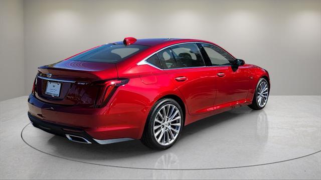 new 2025 Cadillac CT5 car, priced at $55,360