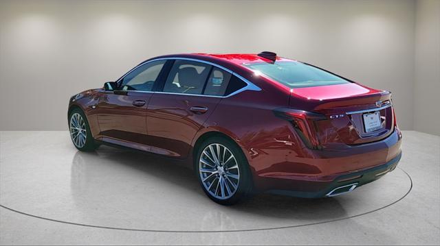 new 2025 Cadillac CT5 car, priced at $55,360