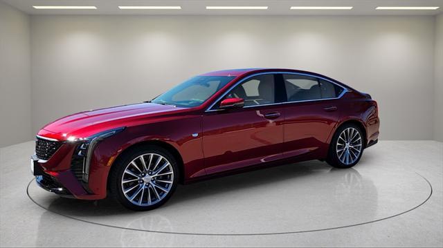 new 2025 Cadillac CT5 car, priced at $55,360