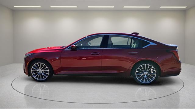 new 2025 Cadillac CT5 car, priced at $55,360