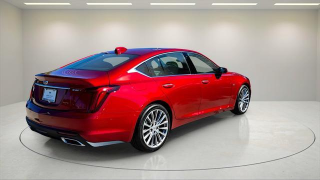 new 2025 Cadillac CT5 car, priced at $55,360