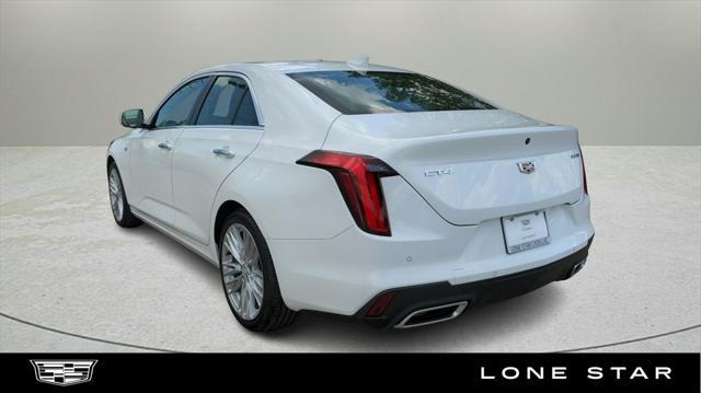 new 2024 Cadillac CT4 car, priced at $42,350