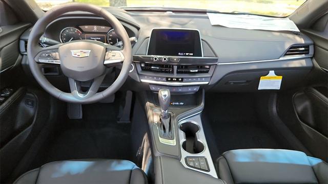 new 2025 Cadillac CT4 car, priced at $45,340