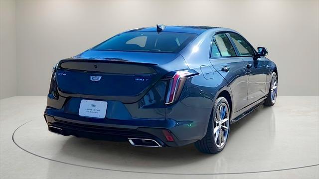 new 2025 Cadillac CT4 car, priced at $47,340