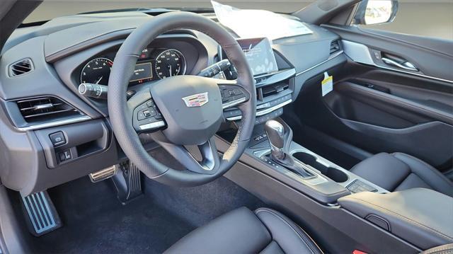 new 2025 Cadillac CT4 car, priced at $47,340