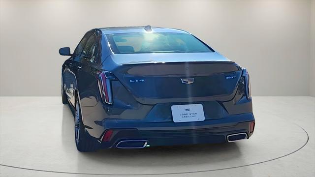 new 2025 Cadillac CT4 car, priced at $47,340